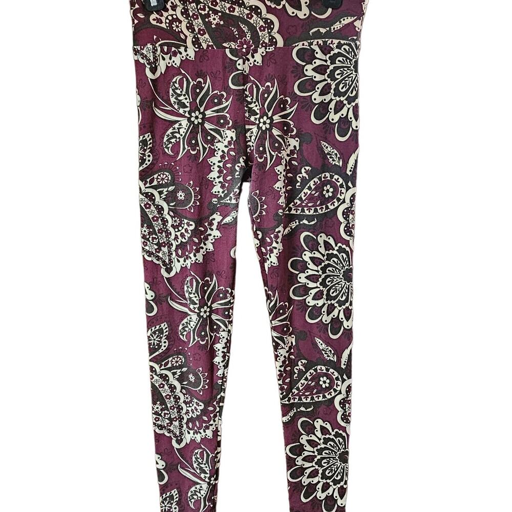 Purple Leggings One Size